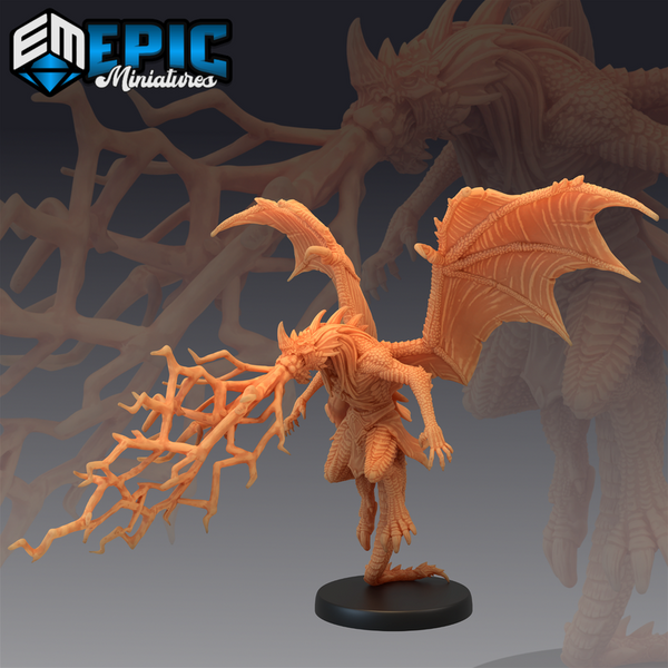 Draconic Demon Blue 3D-printed model