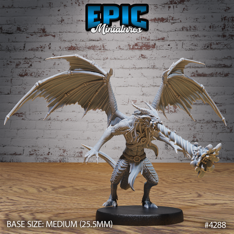 Draconic Demon Copper 3D-printed model