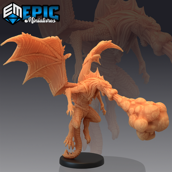 Draconic Demon Green 3D-printed model