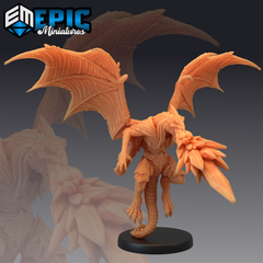 Draconic Demon White - The Printable Dragon