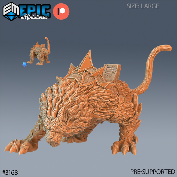 Draconic Tiger - The Printable Dragon