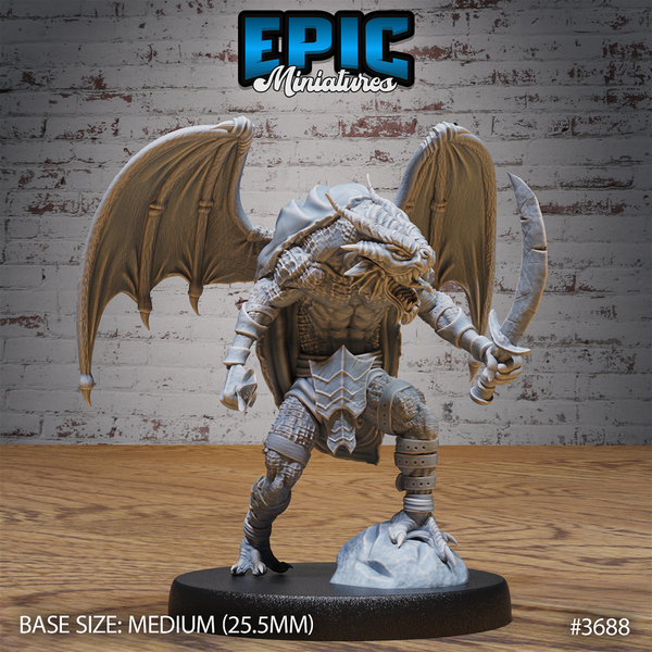 Draconid Bandit 3D-printed model