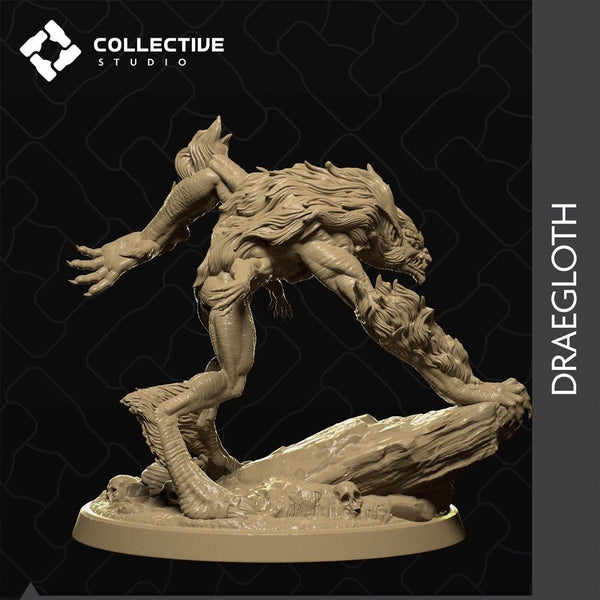 Draegloth 3D-printed model