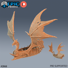 Dragon Bone Pirate Ship - The Printable Dragon