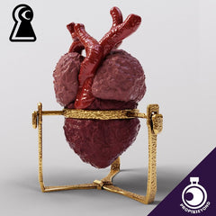 Dragon Heart Trophy (Container) 3D-printed model