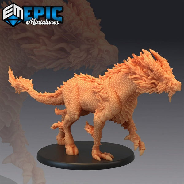 Dragon Horse 3D-printed model
