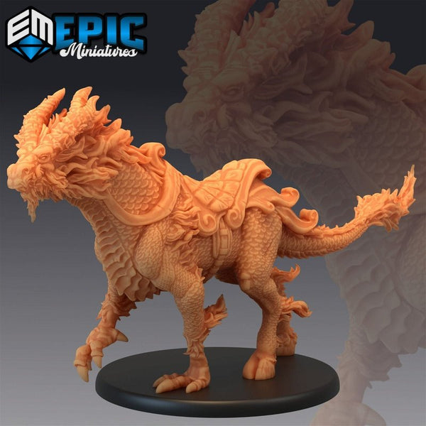 Dragon Horse 3D-printed model