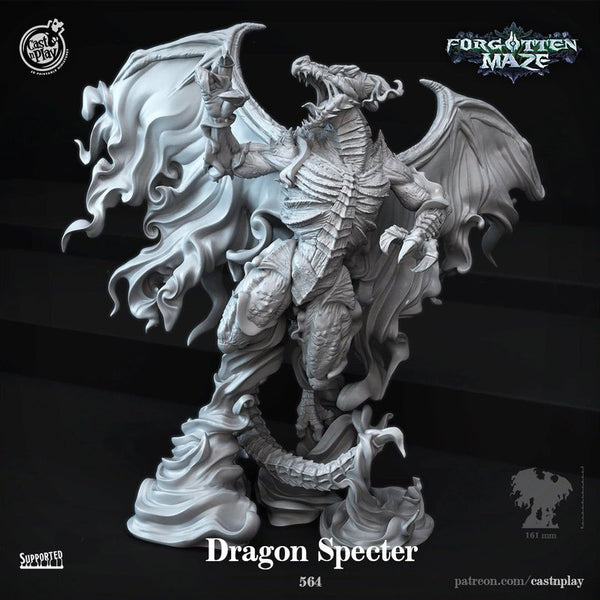 Dragon Specter 3D-printed model
