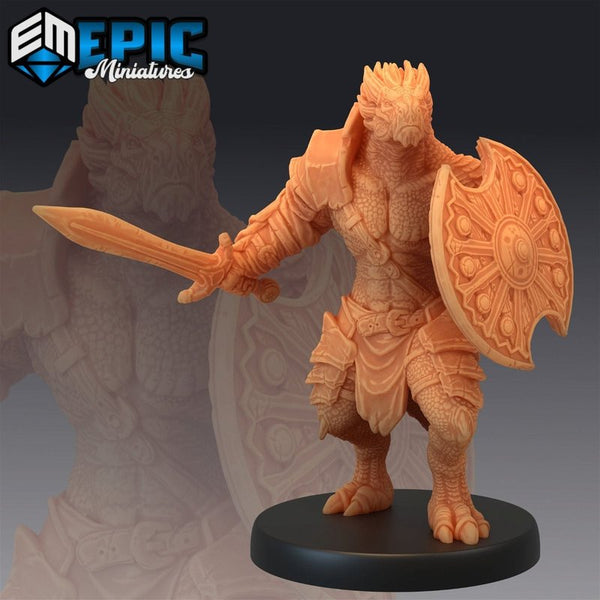 Dragonborn 3D-printed model