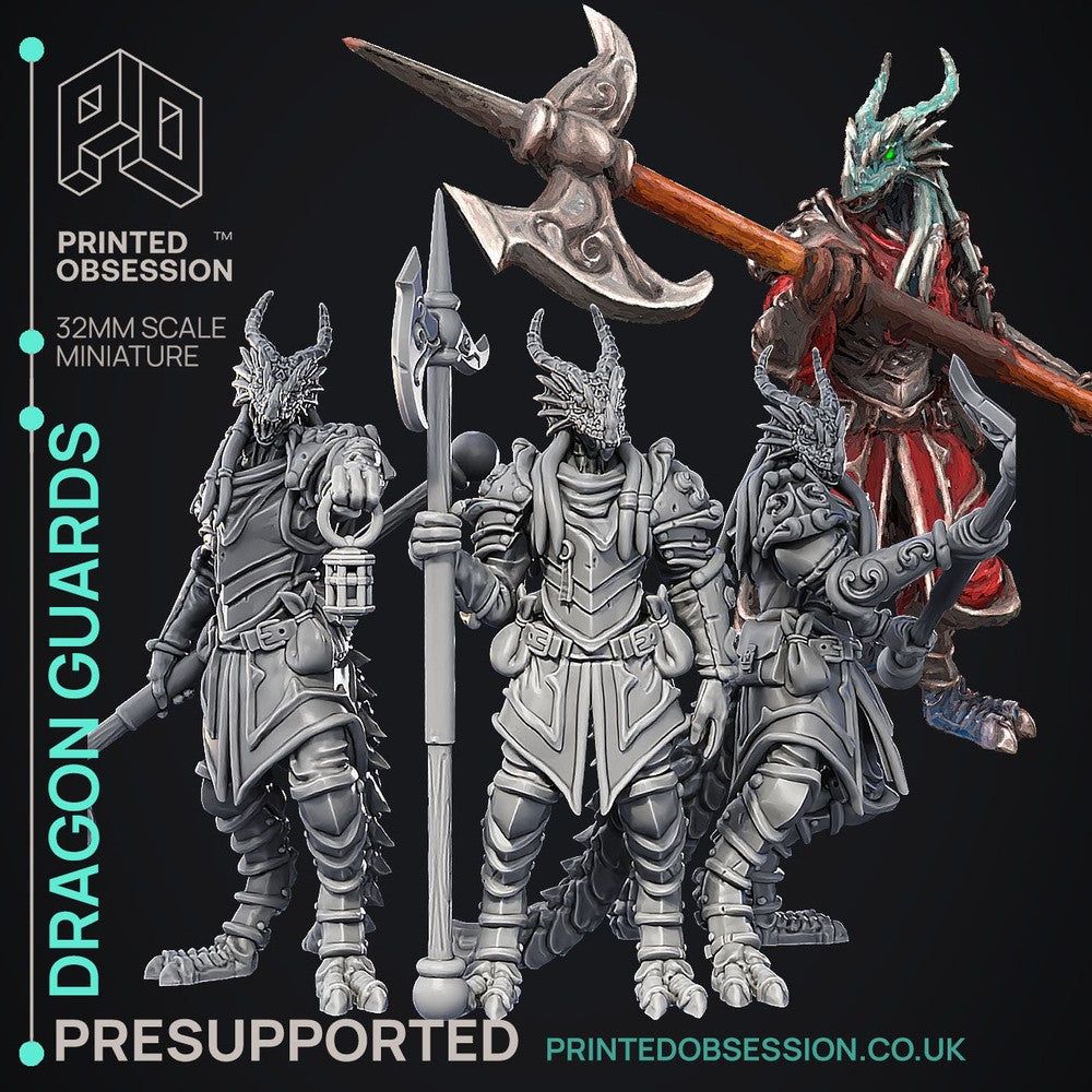 Dragonborn Guards - The Printable Dragon