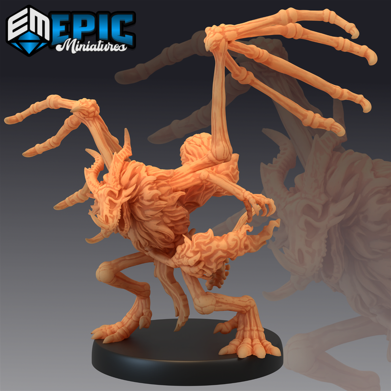 Dragonborn Skeleton 3D-printed model