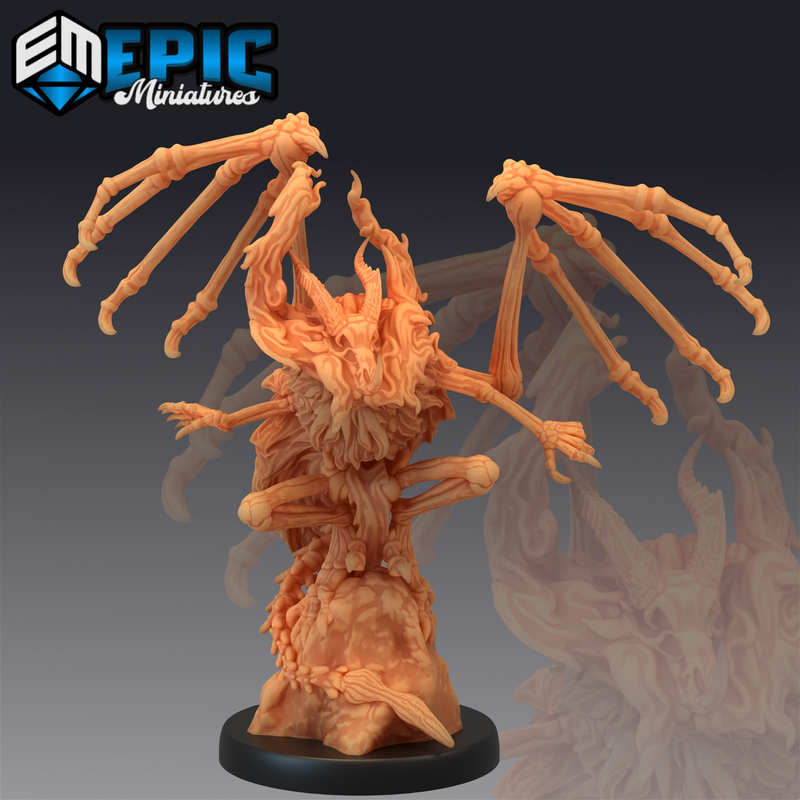 Dragonborn Skeleton 3D-printed model