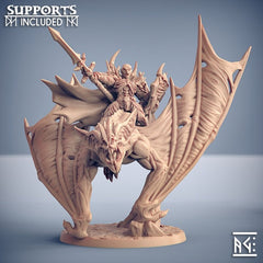 Drakenmir on Bloodhunter Dire Bat 3D-printed model