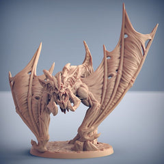 Drakenmir on Bloodhunter Dire Bat 3D-printed model