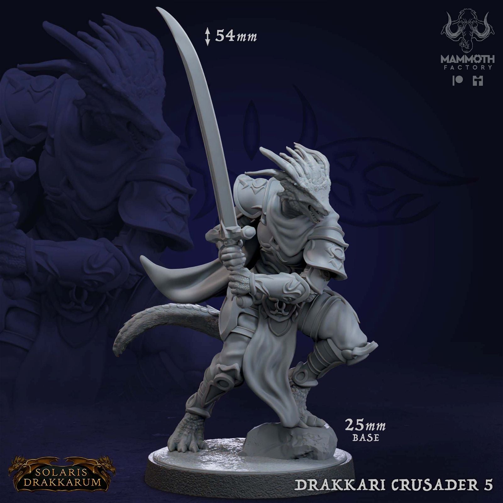 Drakkari Crusader - The Printable Dragon