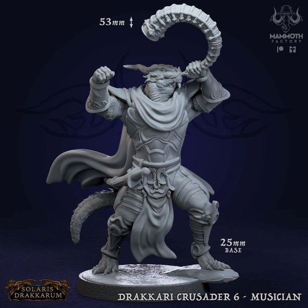 Drakkari Crusader 3D-printed model