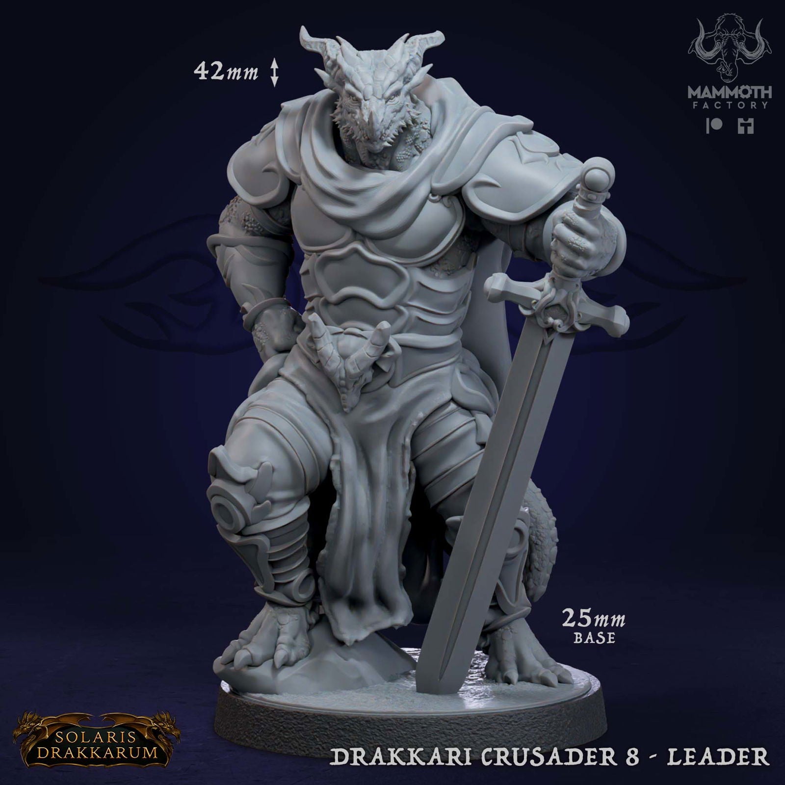 Drakkari Crusader - The Printable Dragon