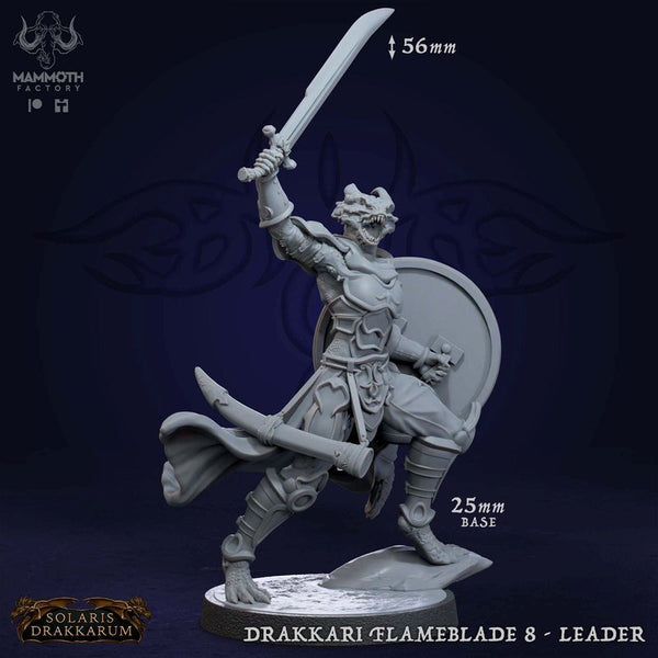 Drakkari Flameblade 3D-printed model