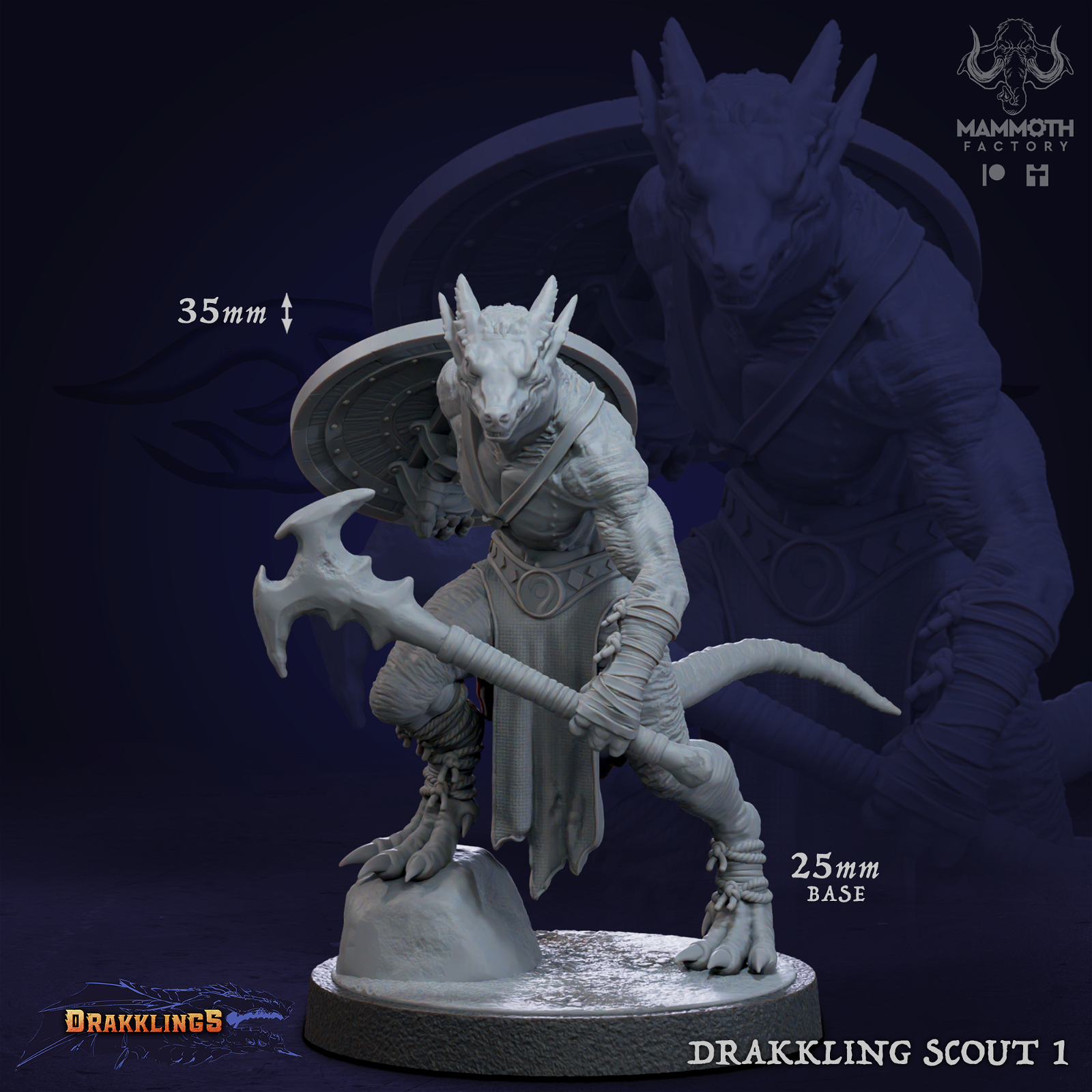 Drakkling Scouts - The Printable Dragon