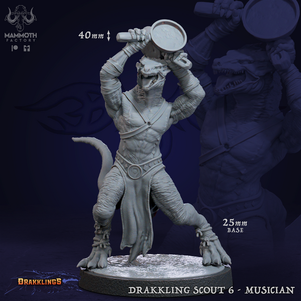 Drakkling Scouts 3D-printed model