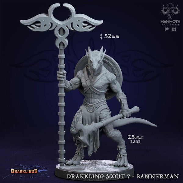 Drakkling Scouts 3D-printed model