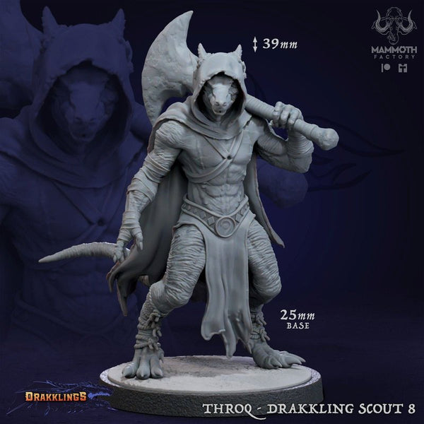 Drakkling Scouts 3D-printed model