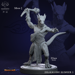 Drakkling Slinger - The Printable Dragon