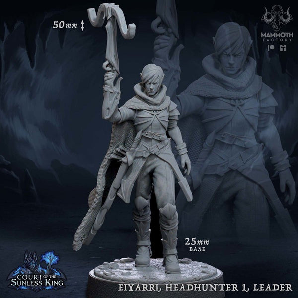 Dralfar Headhunter 3D-printed model