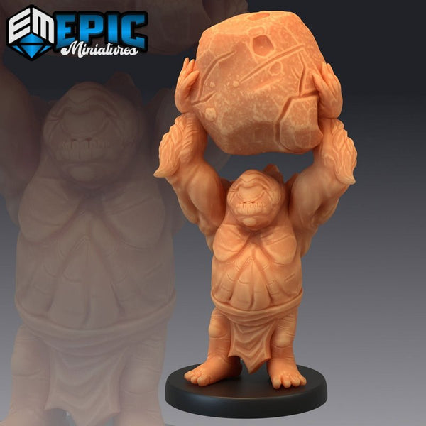 Drawf Cyclops 3D-printed model