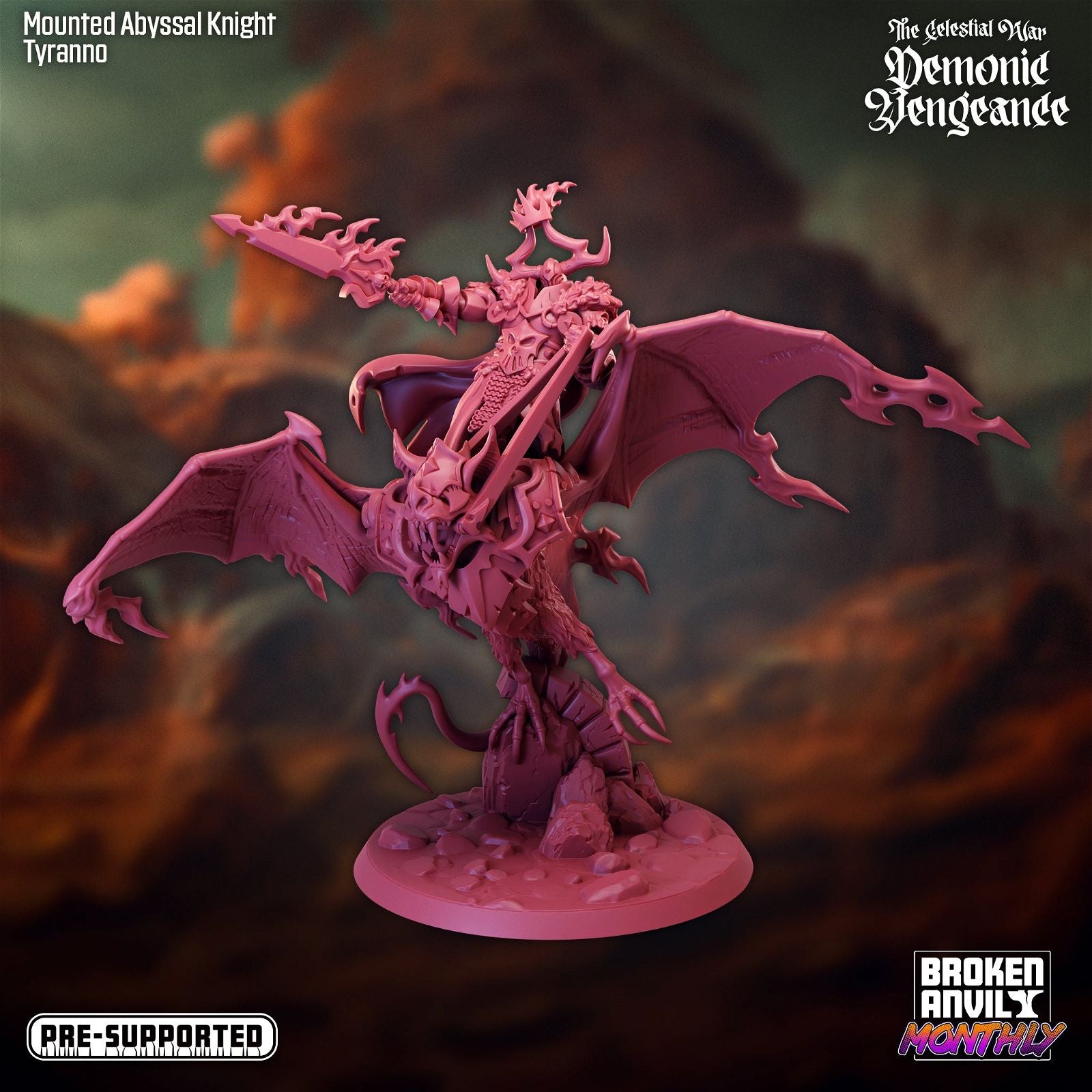 Dreadbat Riders - The Printable Dragon