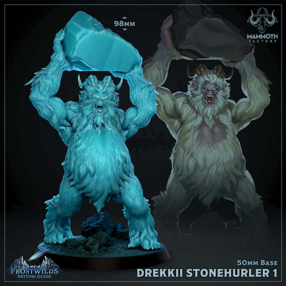 Drekkii Stonehurler 3D-printed model