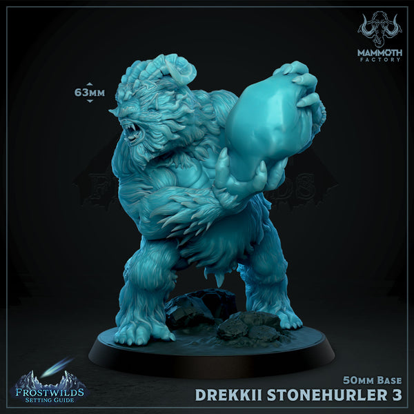 Drekkii Stonehurler 3D-printed model