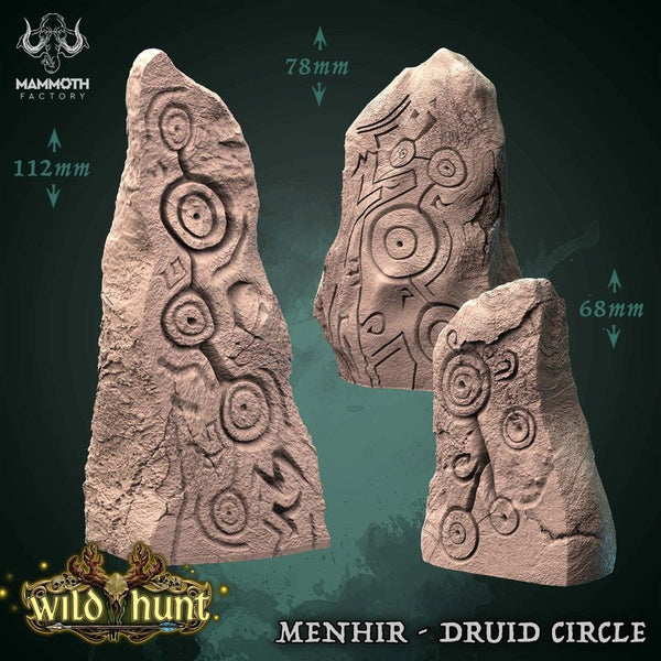 Druid Circle 3D-printed model
