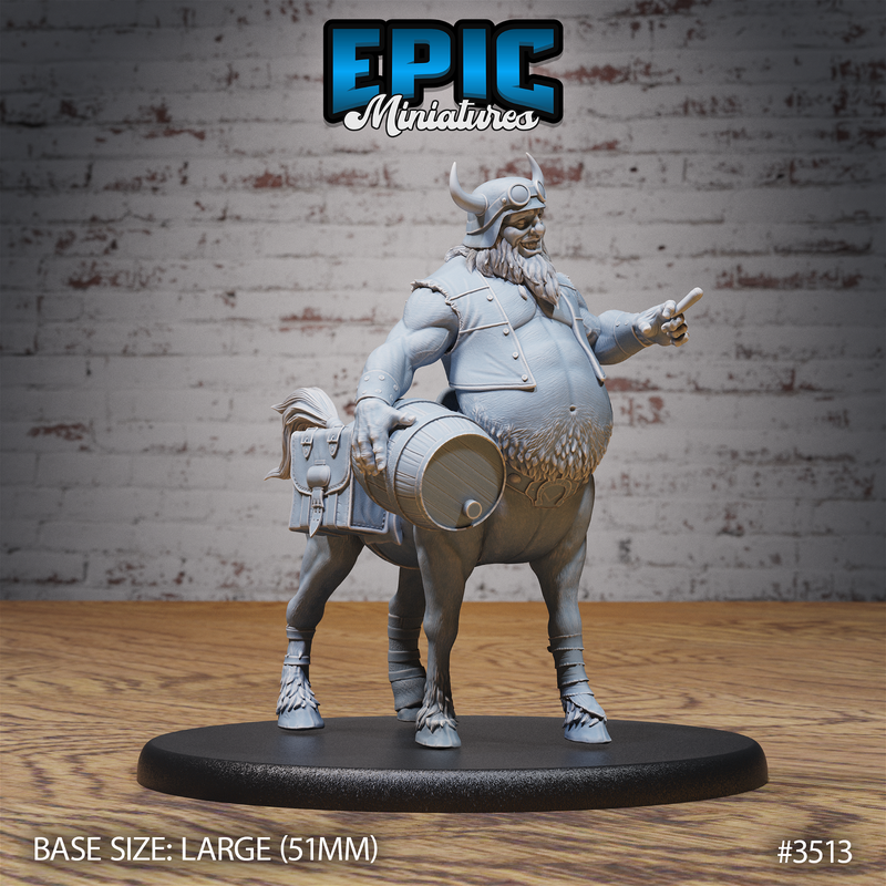 Drunk Centaur 3D-printed model