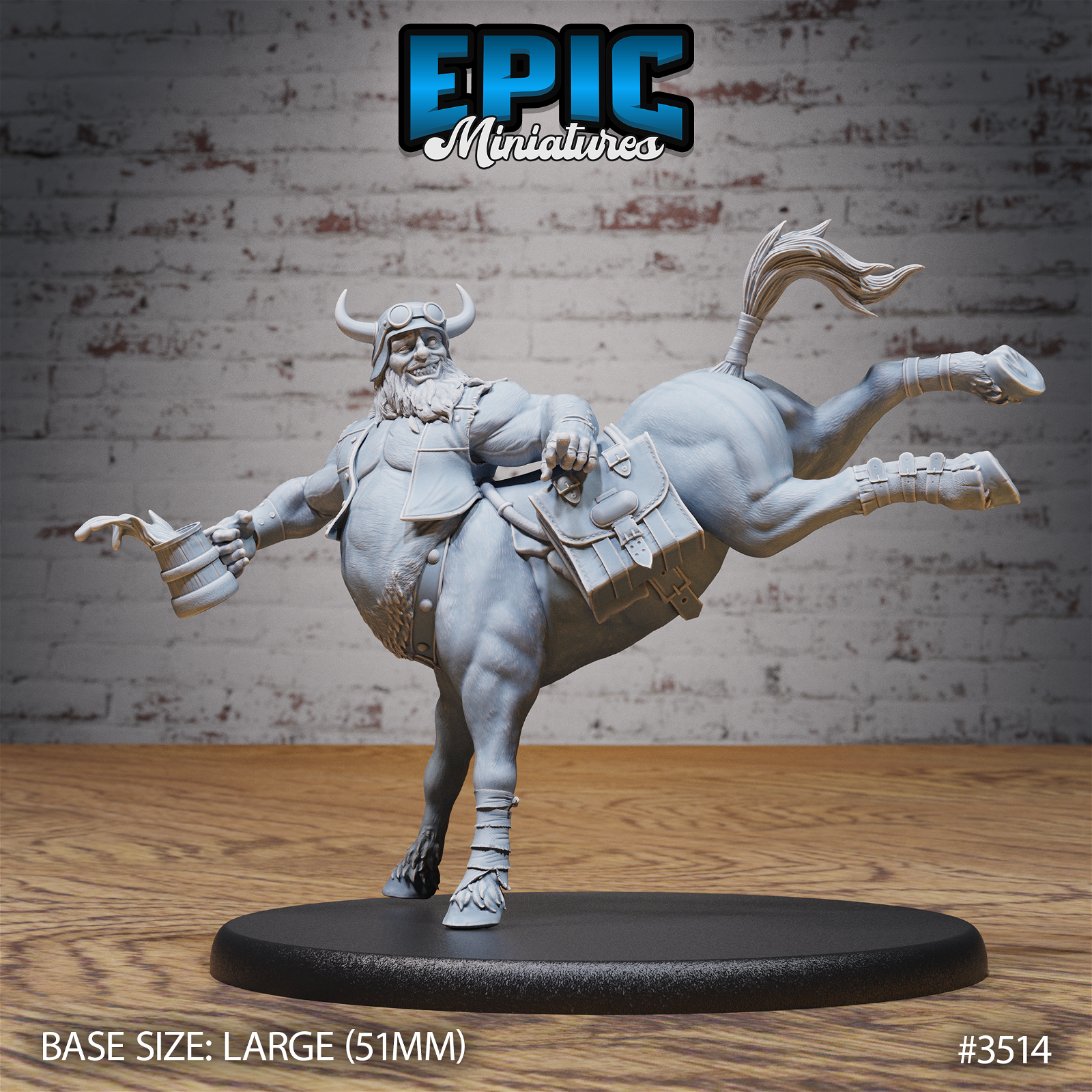 Drunk Centaur - The Printable Dragon