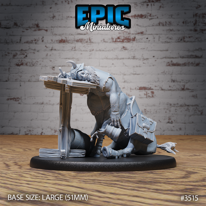 Drunk Centaur 3D-printed model