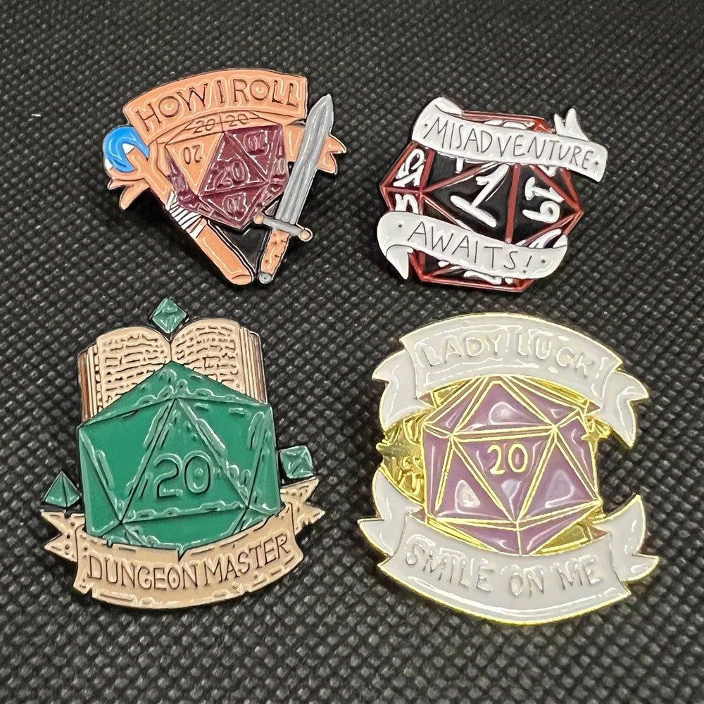 Dungeons and Dragons Badges - The Printable Dragon