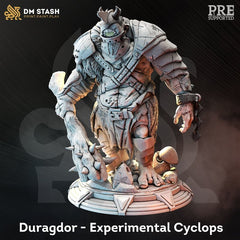 Duragdor - Experimental Cyclops 3D-printed model