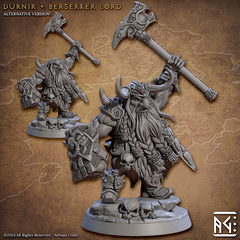 Durnir Berserker Lord 3D-printed model