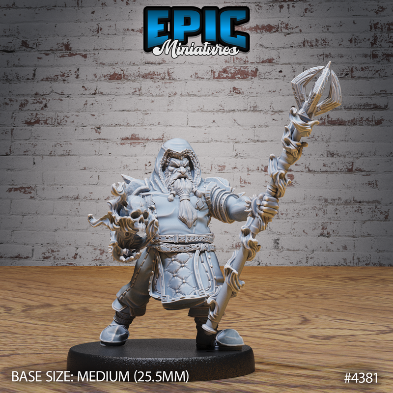 Dwarf Adventurer 3D-printed model