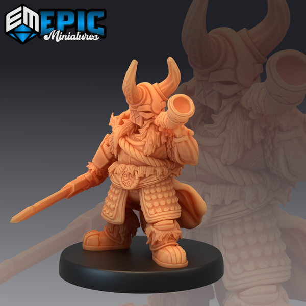Dwarf Army Solider - The Printable Dragon