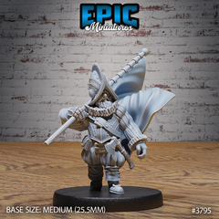Dwarf Invader 3D-printed model