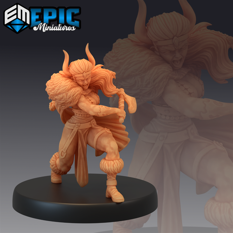 Dwarf Princess 3D-printed model