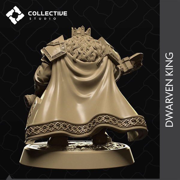 Dwarven King - The Printable Dragon