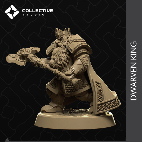 Dwarven King - The Printable Dragon