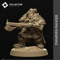 Dwarven Ranger - The Printable Dragon