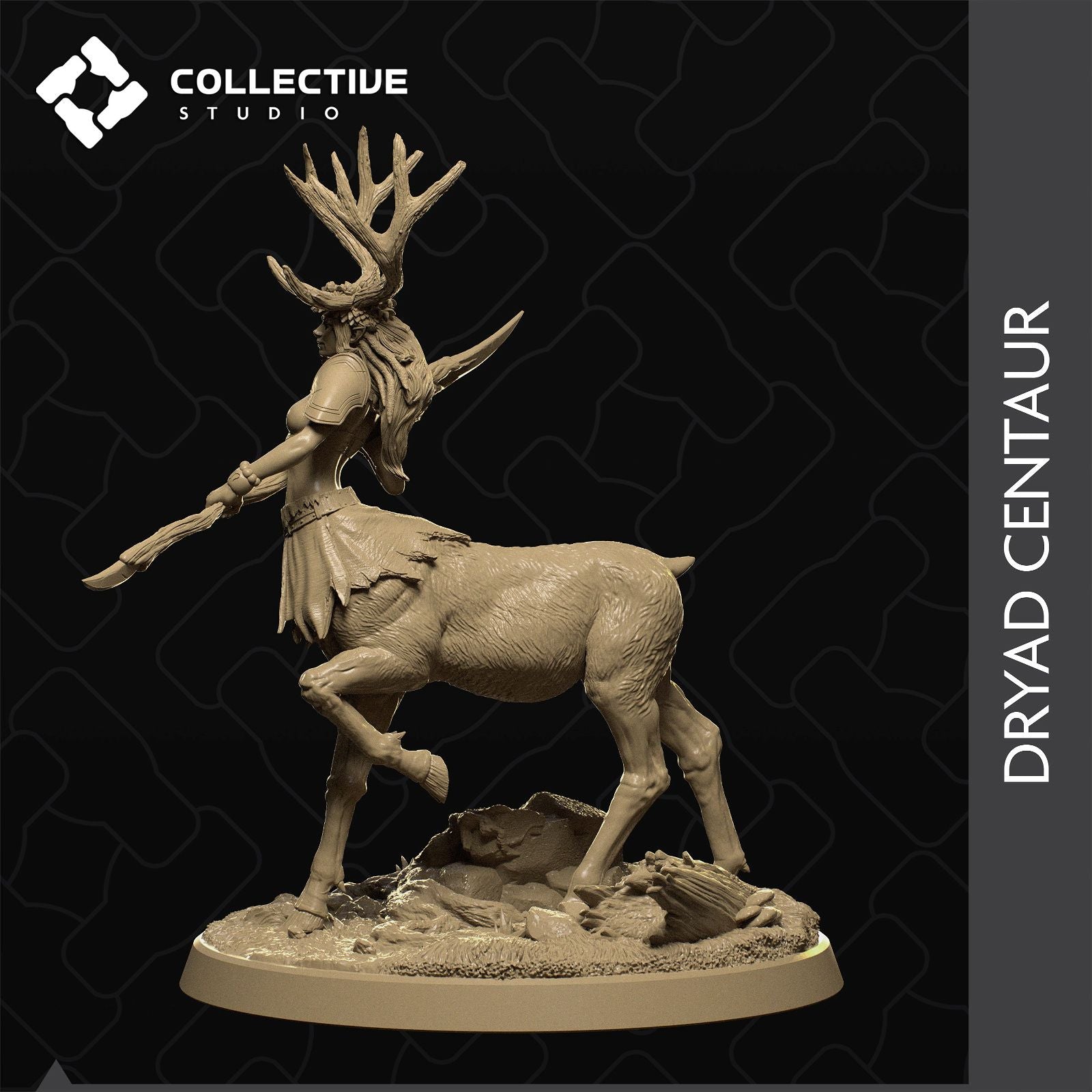 Dyrad Centaur - The Printable Dragon