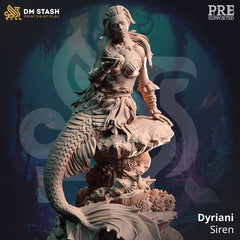 Dyriani The Siren 3D-printed model
