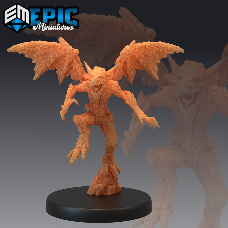 Earth Mephit 3D-printed model