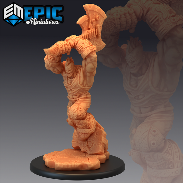 Earth Rocker 3D-printed model